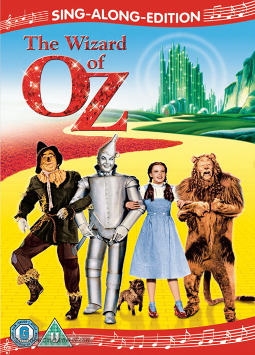 The Wizard of Oz - British DVD movie cover