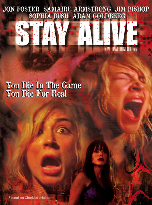 Stay Alive - DVD movie cover