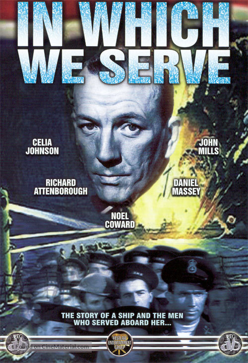 In Which We Serve - DVD movie cover