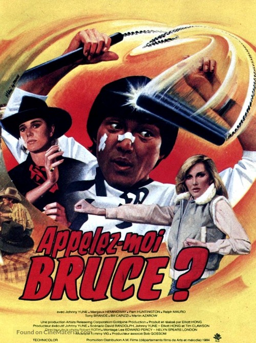 They Call Me Bruce? - French Movie Poster