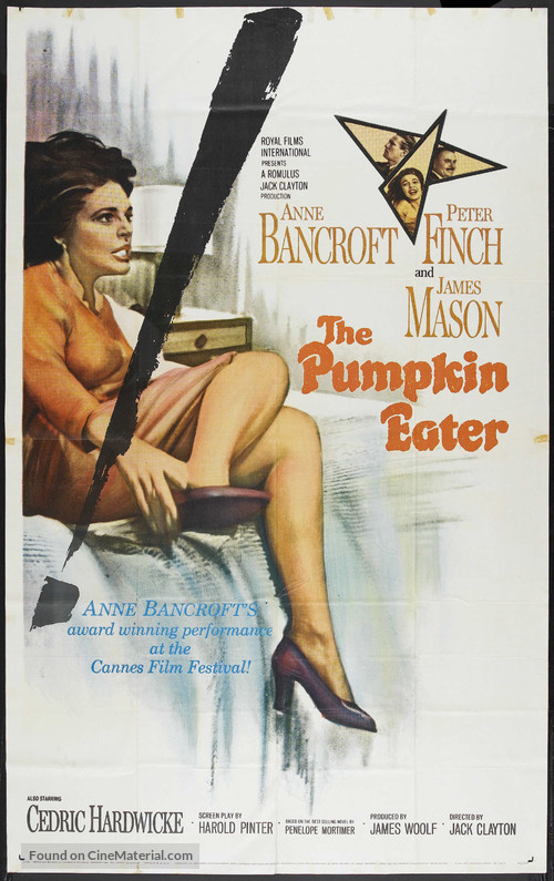 The Pumpkin Eater - Movie Poster
