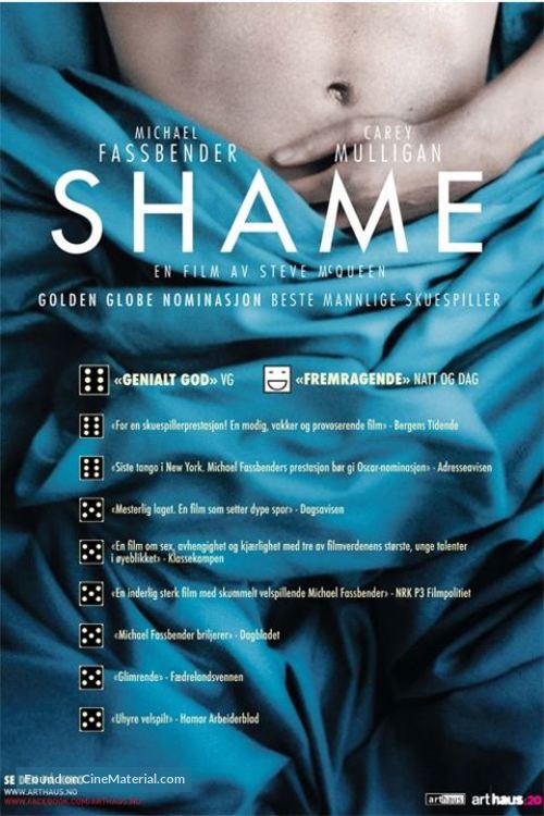 Shame - Norwegian Movie Poster