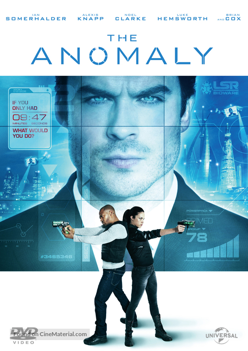 The Anomaly - DVD movie cover
