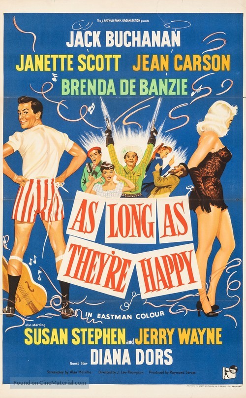 As Long as They&#039;re Happy - British Movie Poster