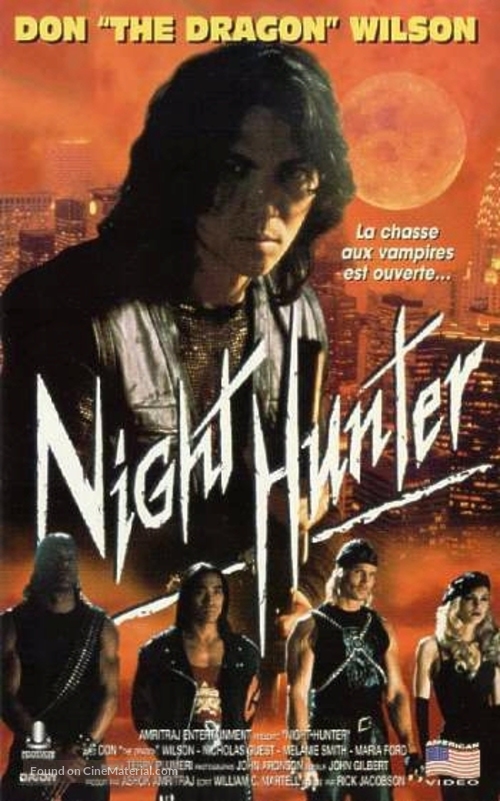 Night Hunter - French VHS movie cover