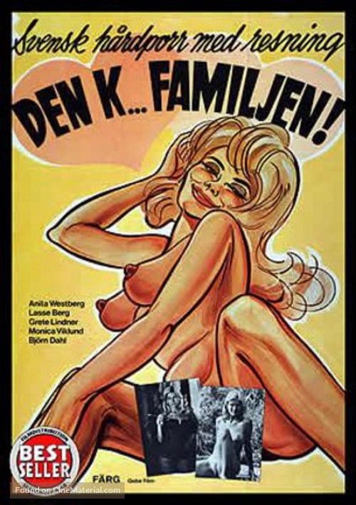 Den &#039;k---&#039; sl&auml;kten - Swedish DVD movie cover