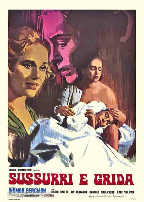 Viskningar och rop - Italian Movie Poster