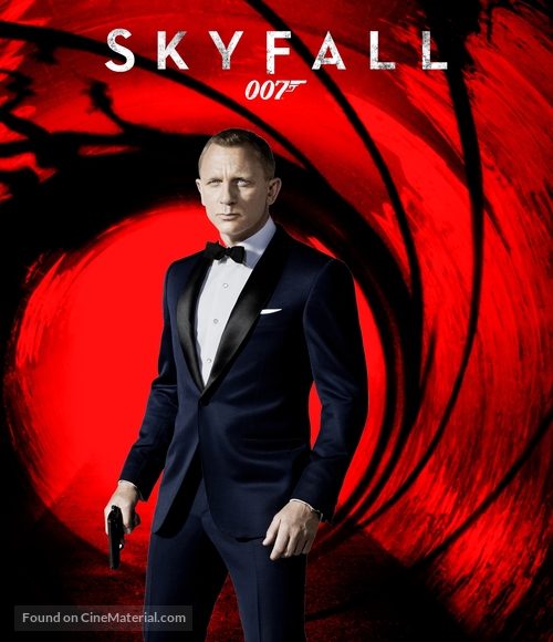 Skyfall (2012) German blu-ray movie cover