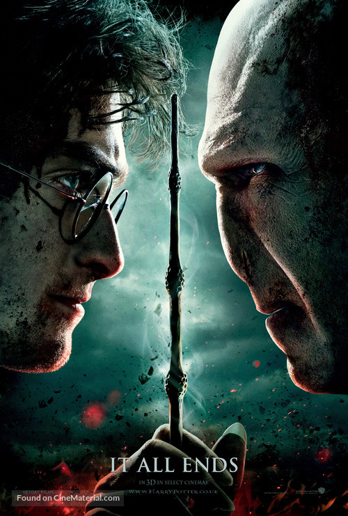 Harry Potter and the Deathly Hallows - Part 2 - British Movie Poster