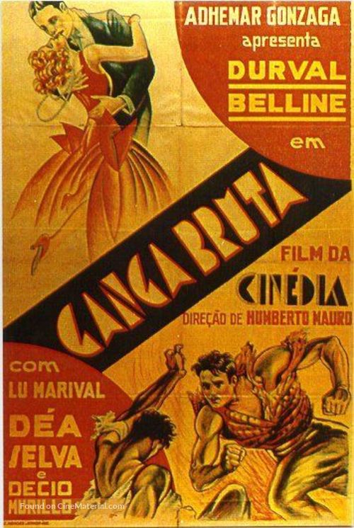 Ganga Bruta - Brazilian Movie Poster