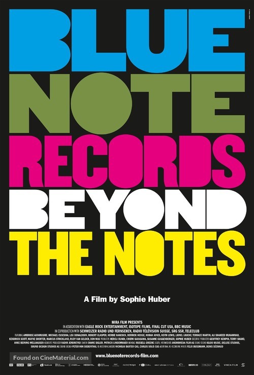 Blue Note Records: Beyond the Notes - Swiss Movie Poster