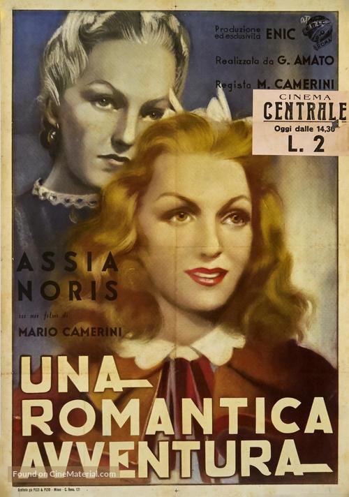 Una romantica avventura - Italian Movie Poster