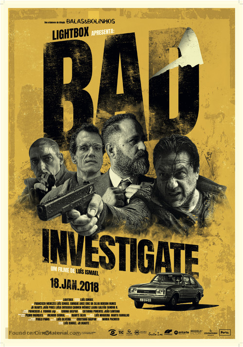 Bad Investigate - Portuguese Movie Poster