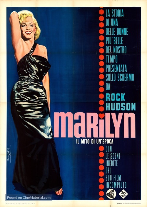 Marilyn - Italian Movie Poster