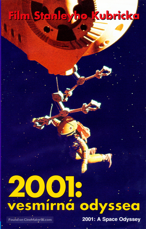 2001: A Space Odyssey - Czech VHS movie cover