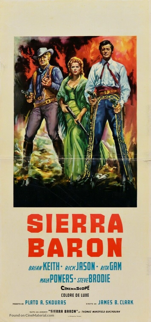 Sierra Baron - Italian Movie Poster