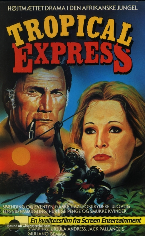 Africa Express - Danish VHS movie cover