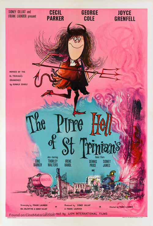 The Pure Hell of St. Trinian&#039;s - British Movie Poster