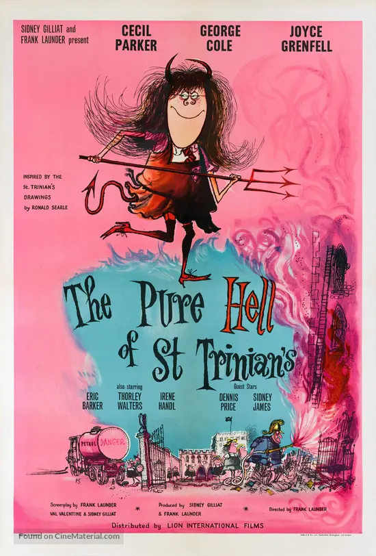 The Pure Hell of St. Trinian&#039;s - British Movie Poster