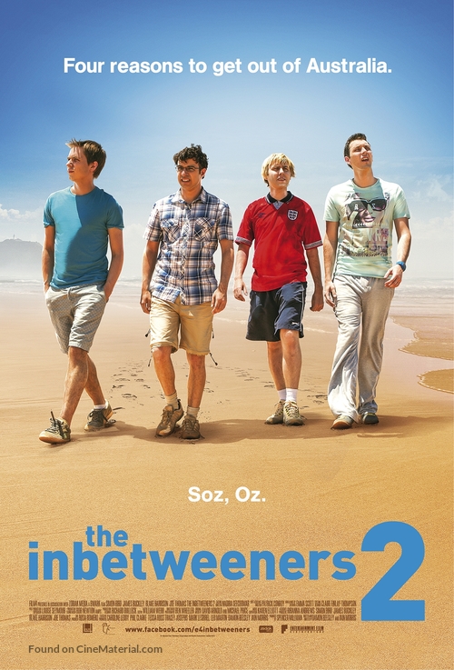 The Inbetweeners 2 - British Movie Poster