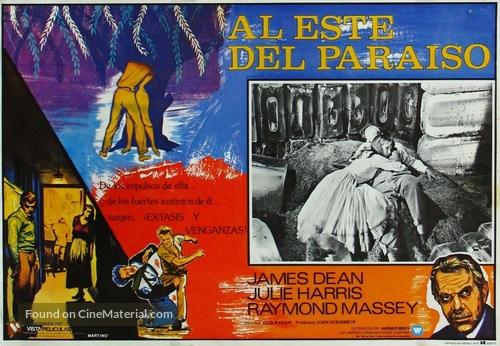 East of Eden - Mexican Movie Poster