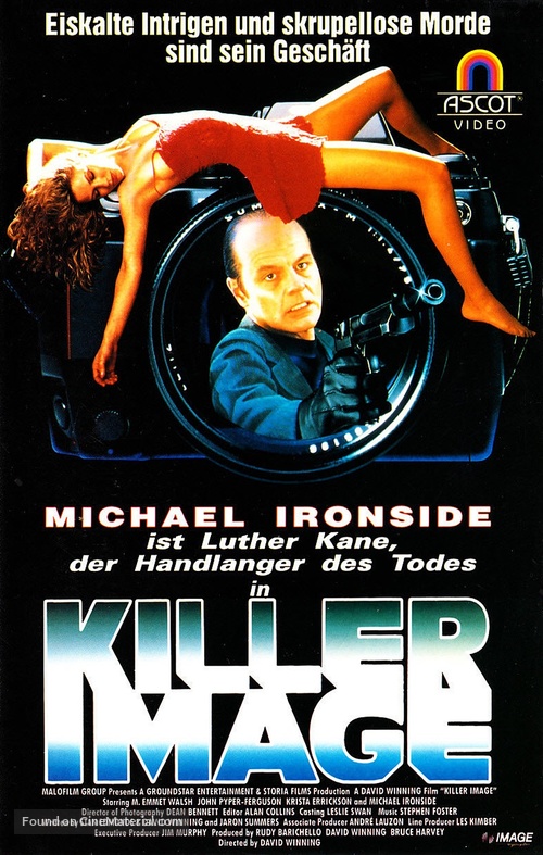 Killer Image - German VHS movie cover