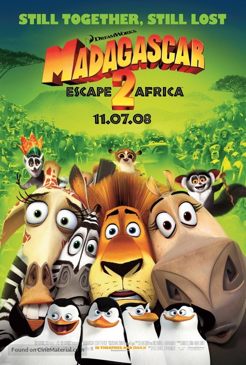 Madagascar: Escape 2 Africa - Movie Poster