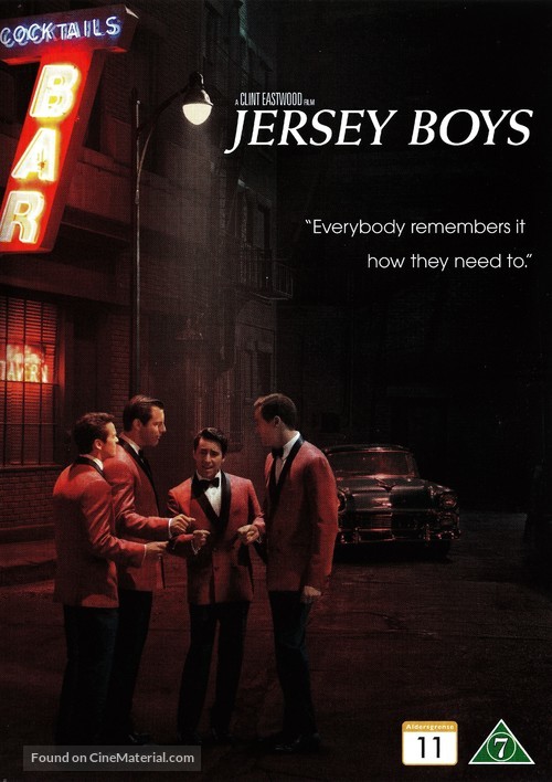 Jersey Boys - Danish DVD movie cover