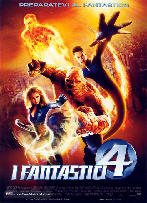 Fantastic Four - Italian Movie Poster