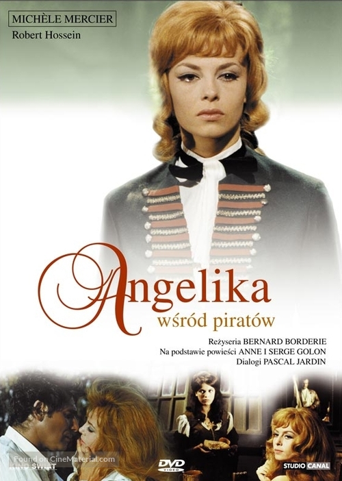 Indomptable Ang&egrave;lique - Polish DVD movie cover