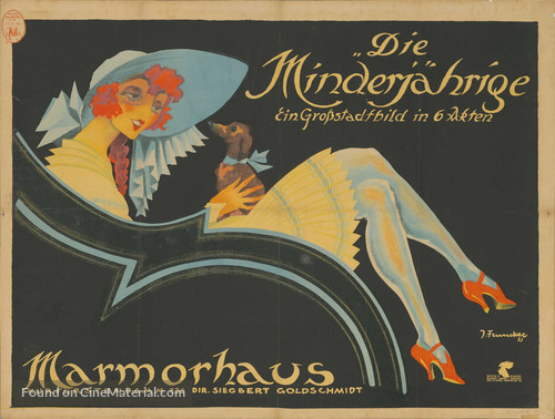 Die Minderj&auml;hrige - Zu jung f&uuml;rs Leben - German Movie Poster