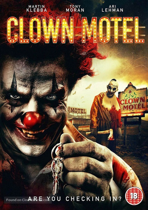 Clown Motel: Spirits Arise - British DVD movie cover