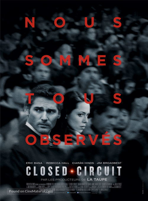 Closed Circuit - French Movie Poster