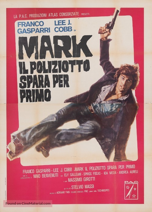 Mark il poliziotto spara per primo - Italian Movie Poster