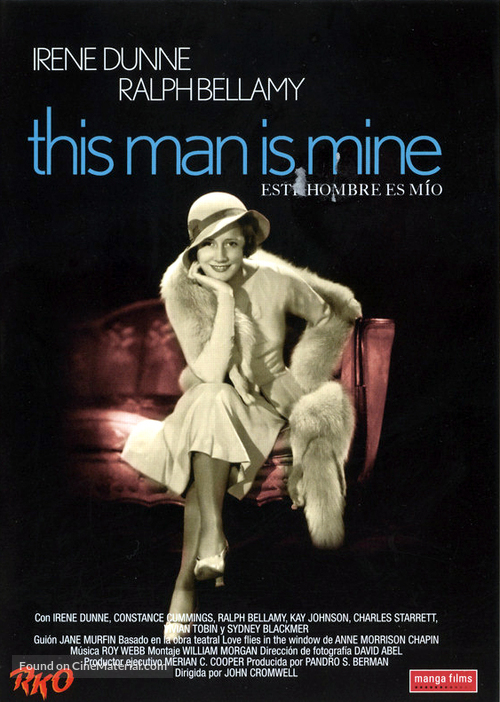 This Man Is Mine - Spanish DVD movie cover