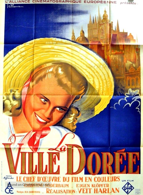 Goldene Stadt, Die - French Movie Poster