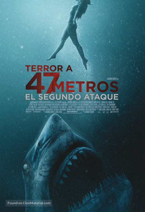 47 Meters Down: Uncaged - Chilean Movie Poster