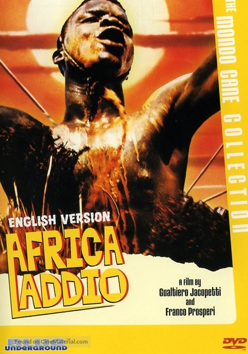 Africa addio - DVD movie cover