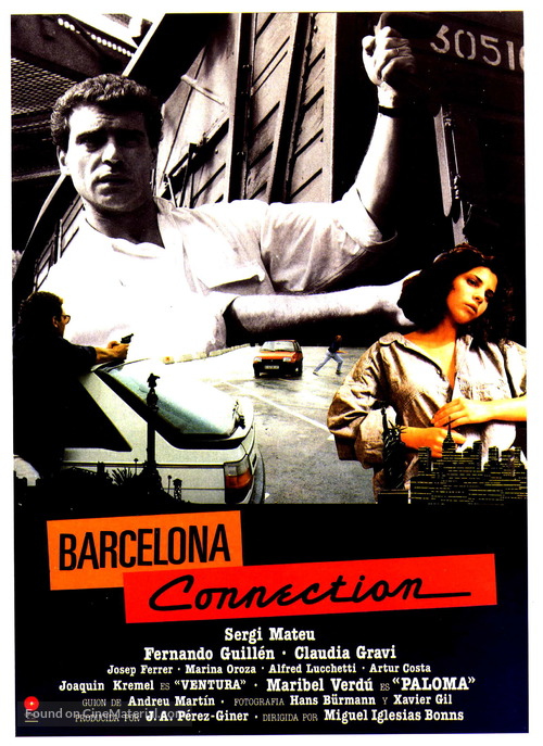 Barcelona Connection - Spanish Movie Poster