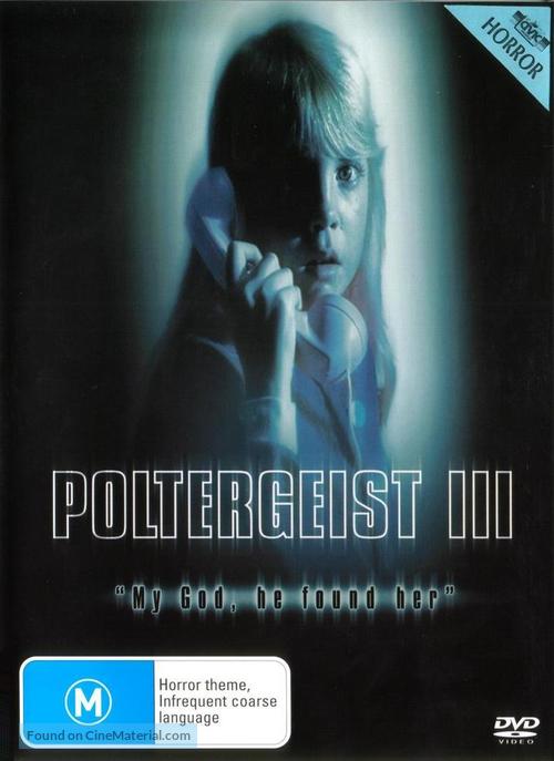 Poltergeist III - Australian DVD movie cover
