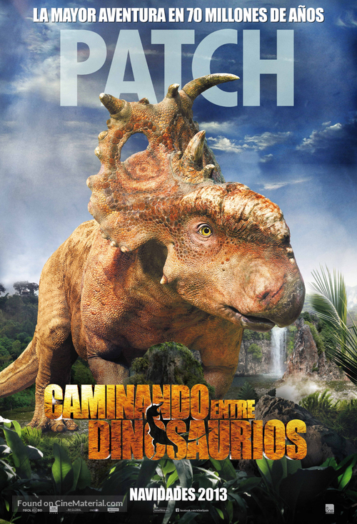 Walking with Dinosaurs 3D - Spanish Movie Poster