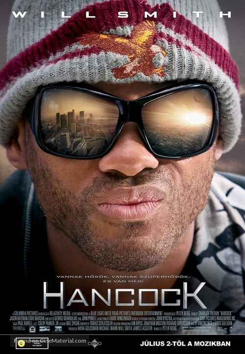 Hancock - Hungarian Movie Poster