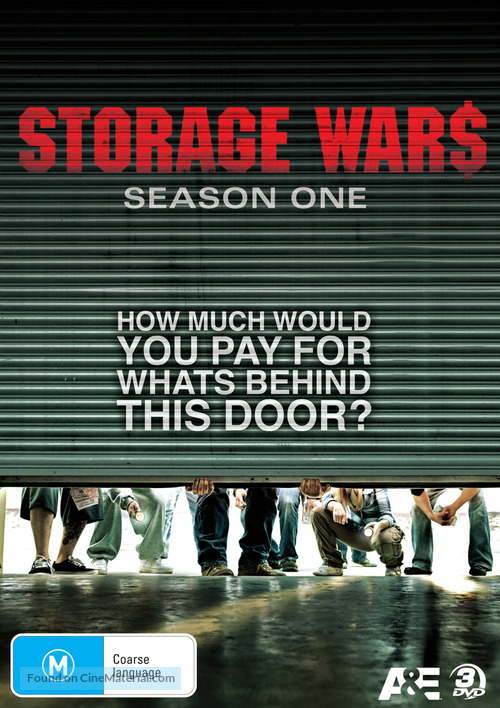 &quot;Storage Wars&quot; - Australian DVD movie cover