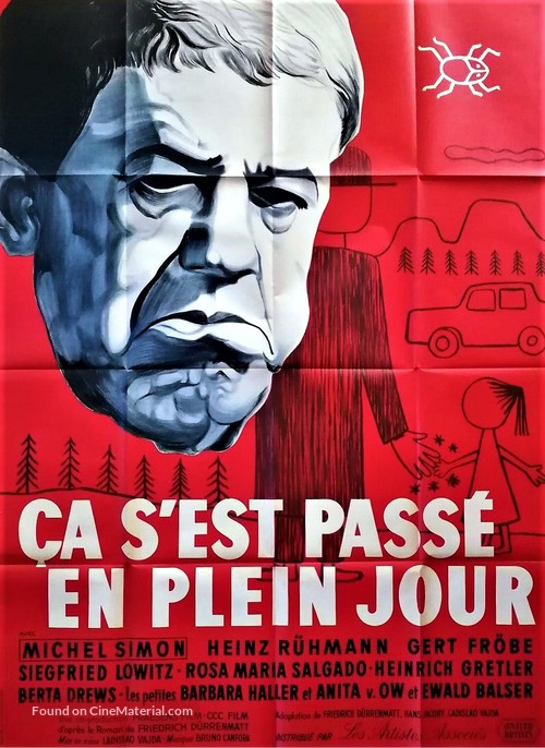 Es geschah am hellichten Tag - French Movie Poster