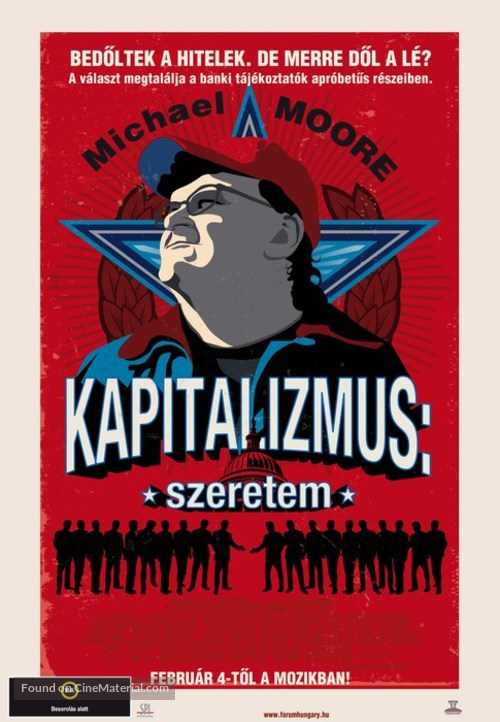 Capitalism: A Love Story - Hungarian Movie Poster