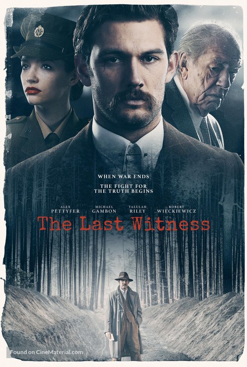 The Last Witness - British Movie Poster