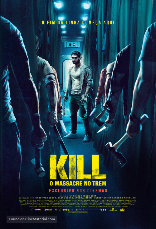 Kill - Brazilian Movie Poster