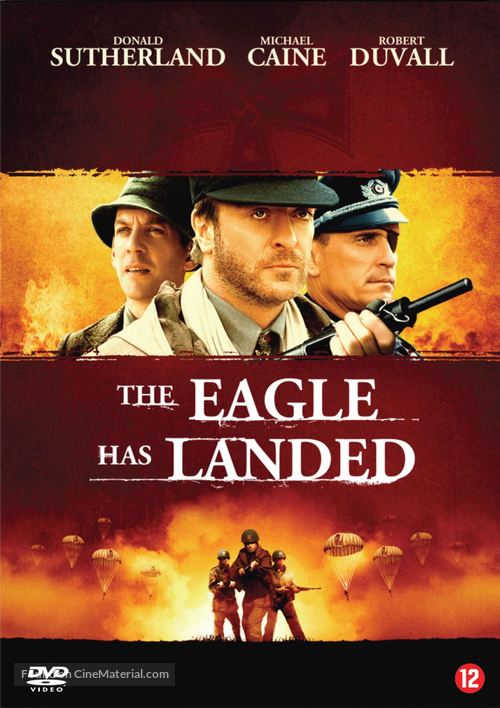 The Eagle Has Landed - Dutch DVD movie cover