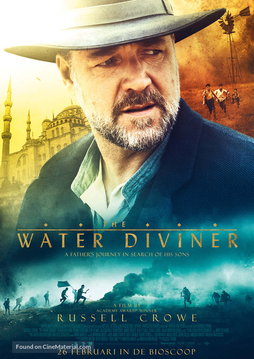 The Water Diviner - Dutch Movie Poster