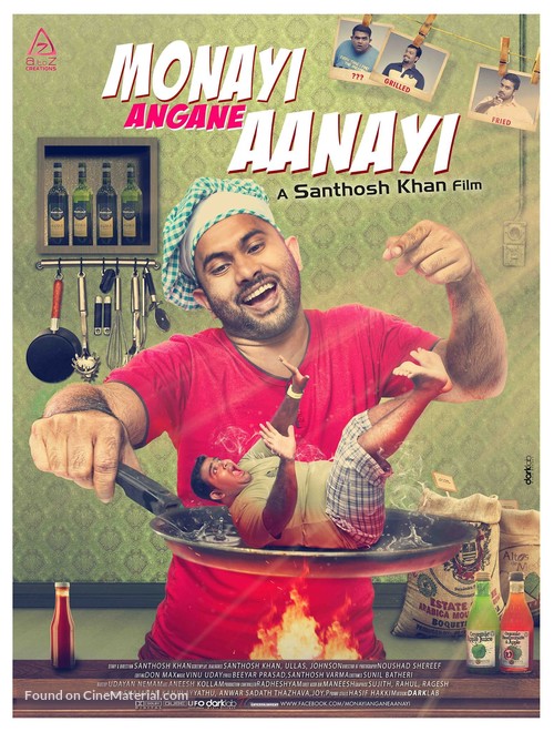 Monayi Angane Aanayi - Indian Movie Poster